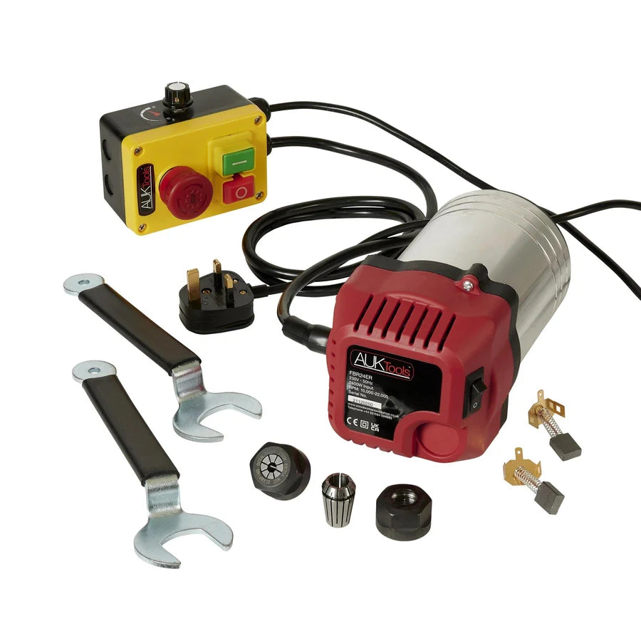 INCRA Mast-R-Lift II and AUKTools Router Motor 2400W with Speed Control NVR Switch - Image 3