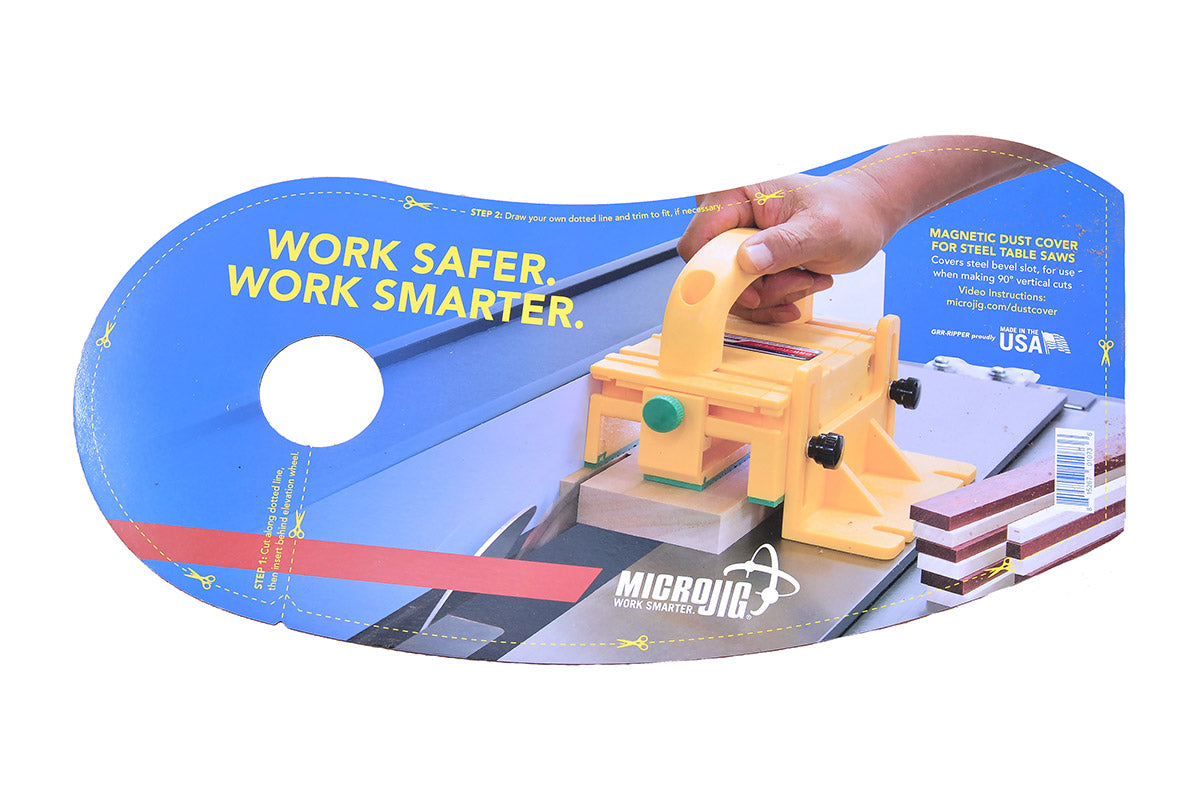 MicroJig BLADEMATCH Magnetic Dust Cover MDC-17 1 - Power Tool Services