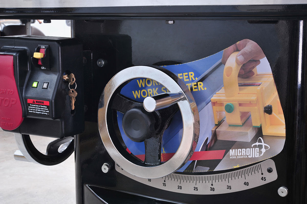 MicroJig BLADEMATCH Magnetic Dust Cover MDC-17 4 - Power Tool Services