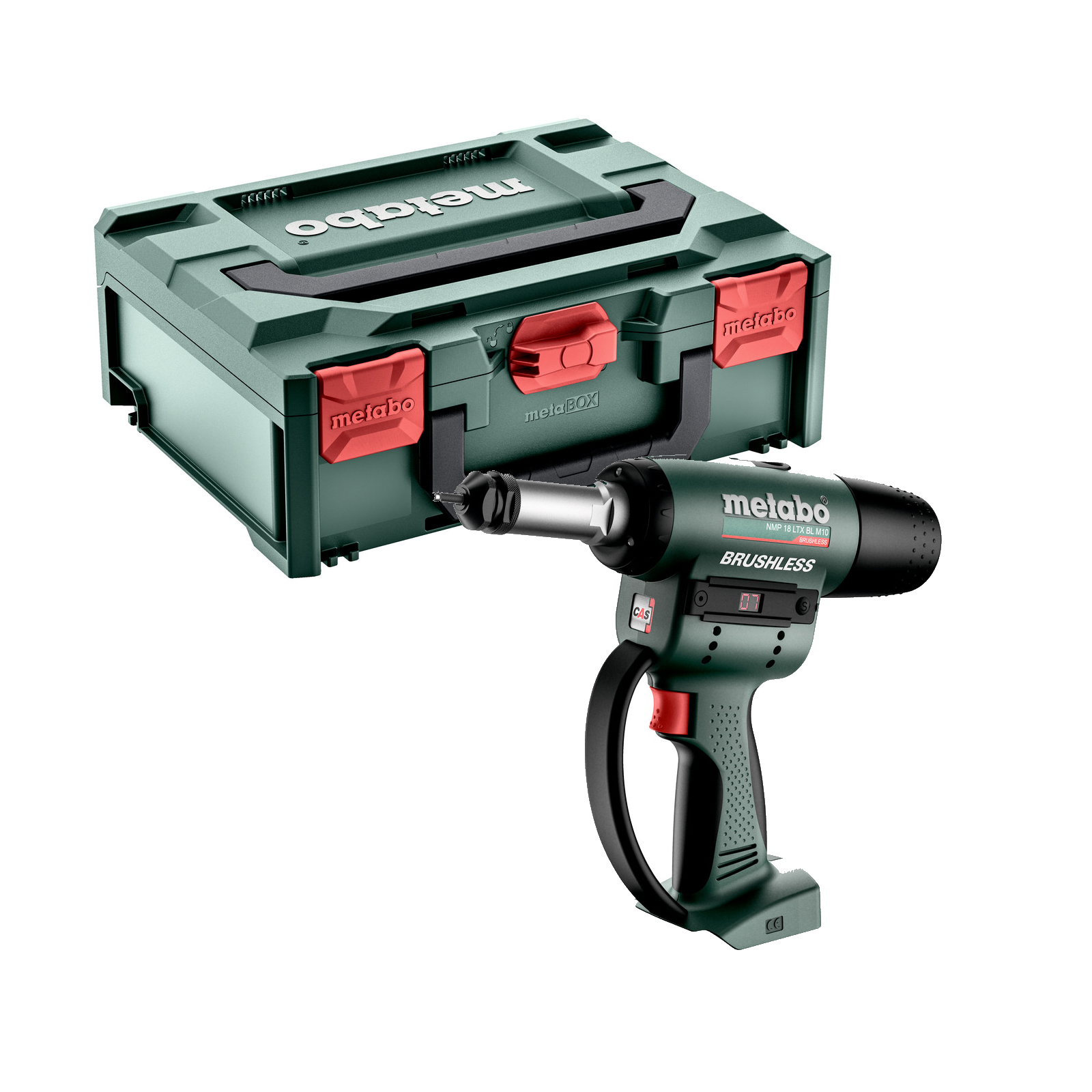 Metabo | Cordless Rivet Nut Gun NMP 18 LTX BL M10 | 601788840 - Power Tool Services