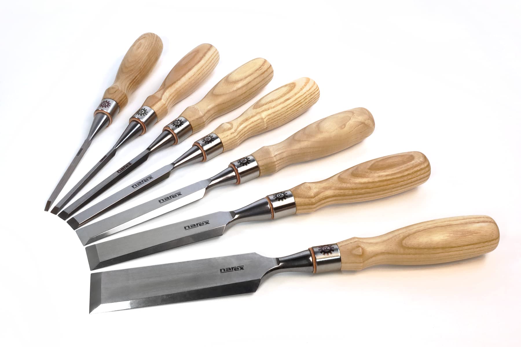 Narex Set of bevel edge chisels, RICHTER, 6mm, 10mm, 13mm, 19mm, 25mm 2 - Power Tool Services