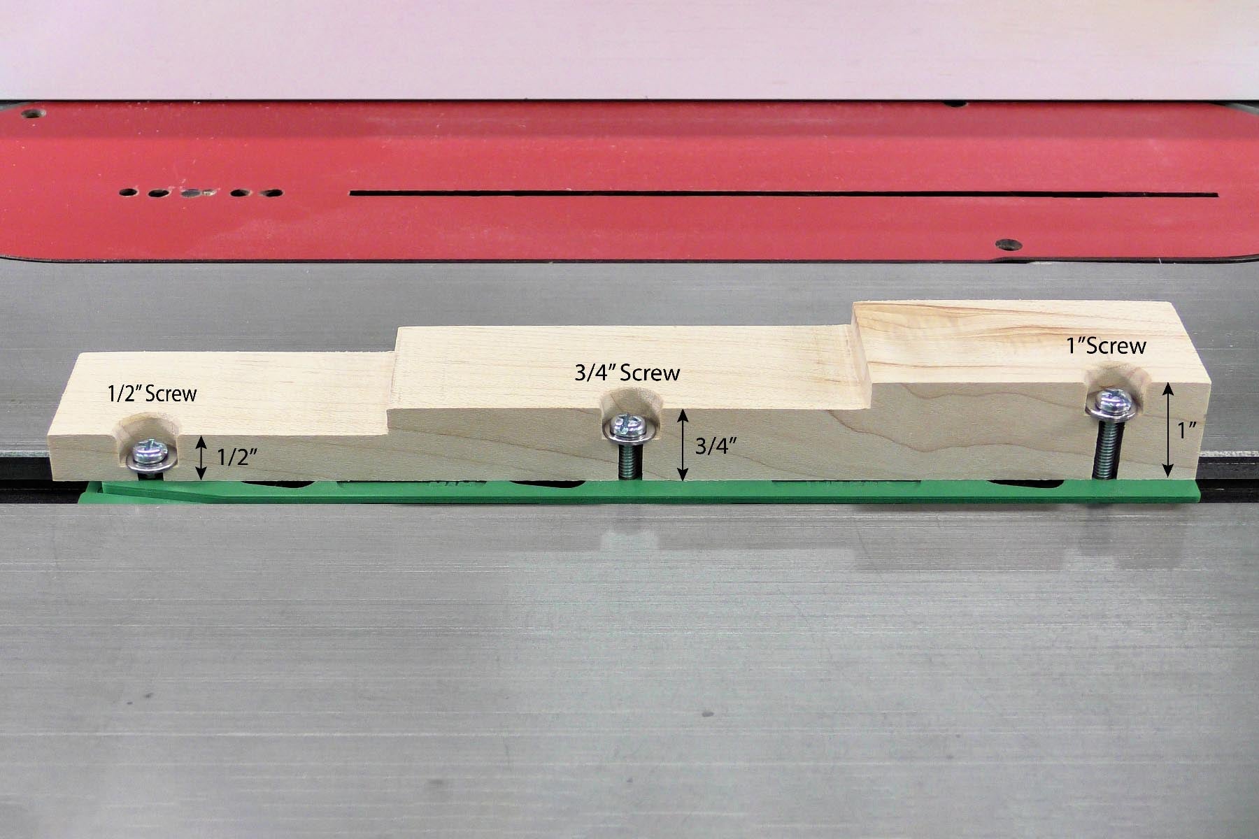 Microjig ZEROPLAY 2-Step Router Bit 1/4" 9 - Power Tool Services