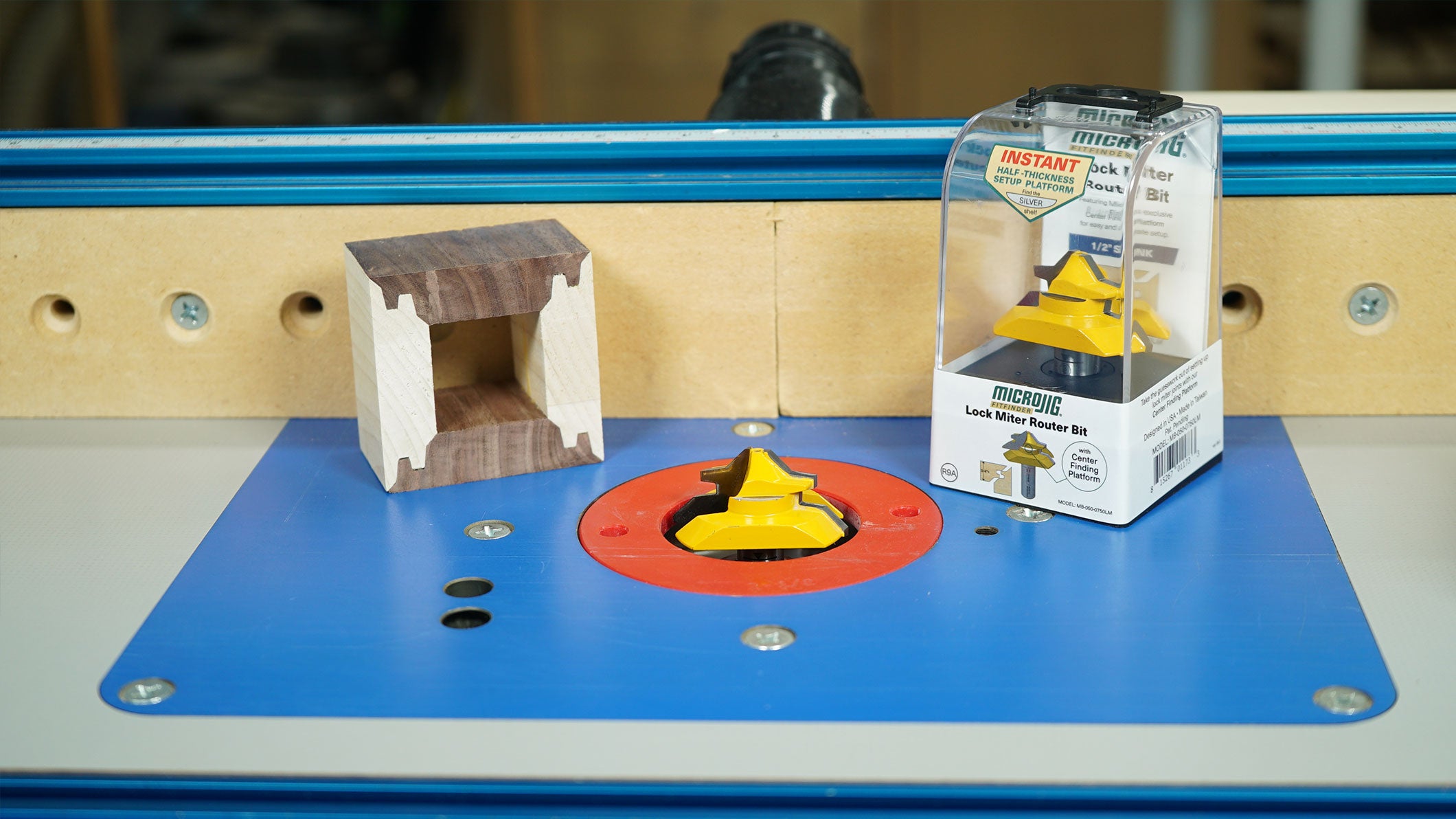 Microjig FITFINDER Lock Miter Bit MB-050-0750LM 5 - Power Tool Services