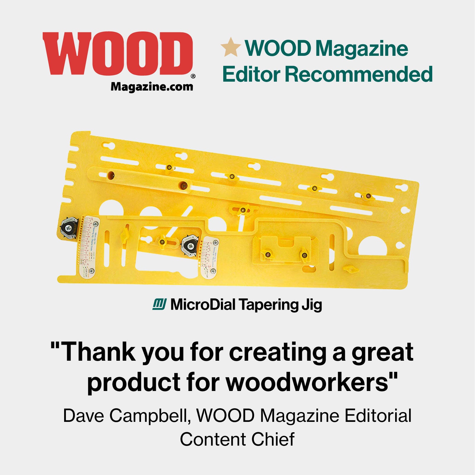 Microjig Microdial Adjustable Tapering Jig TJ-5000