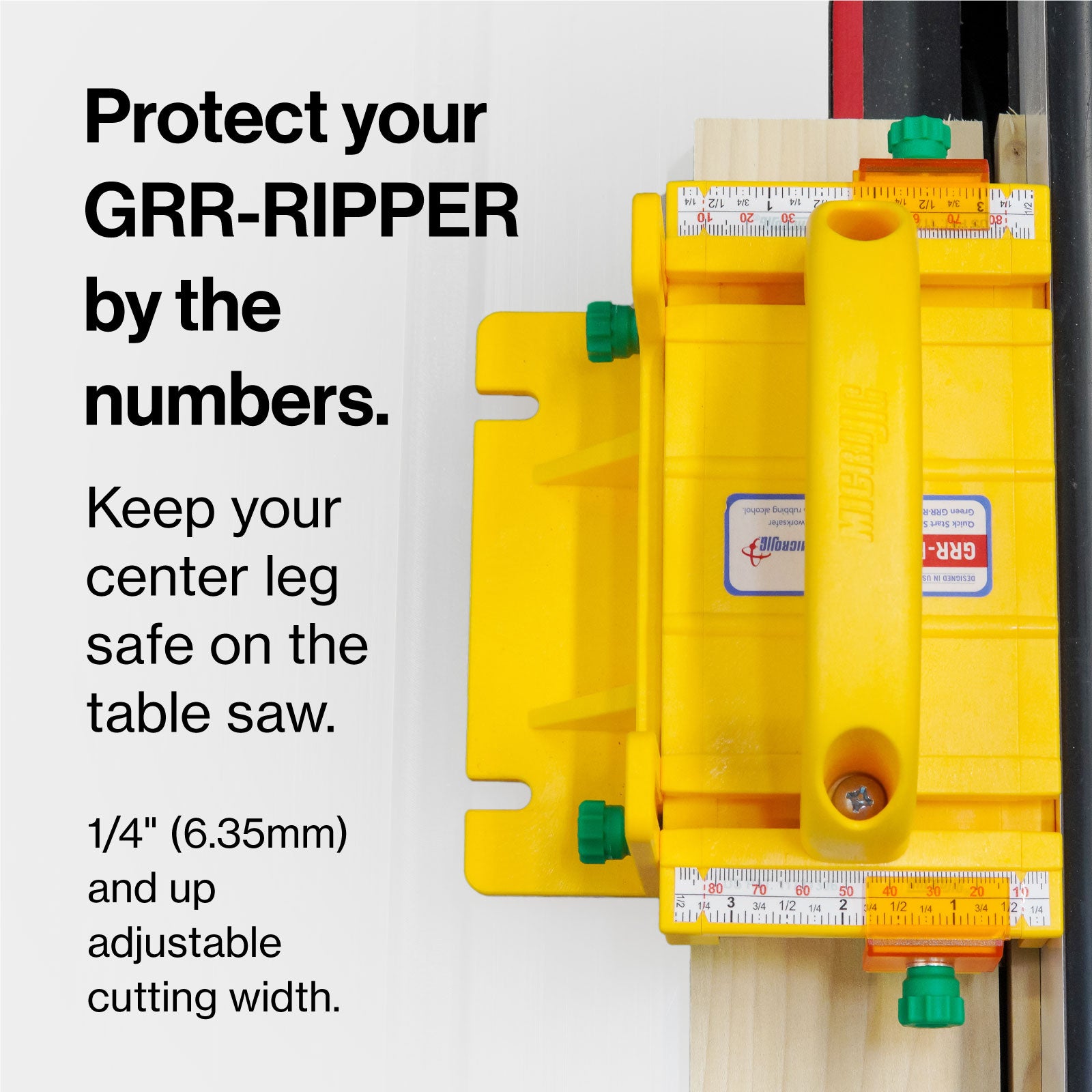 Microjig GRR-RIPPER SafeRip Kit Upgrade GRSR-P50K2 3 - Power Tool Services
