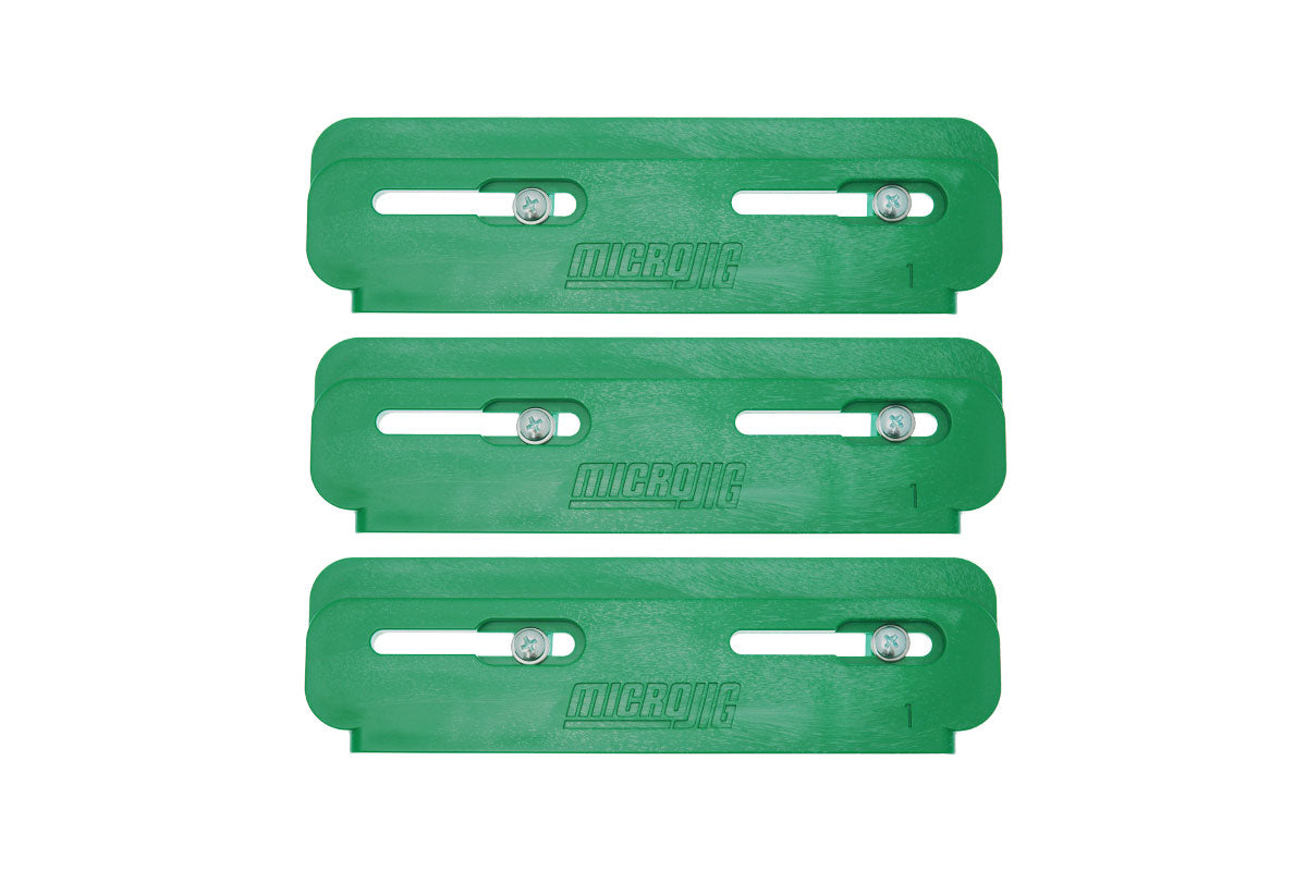 Microjig MATCHFIT Edge Guide (3-Pack) CN-P1K3