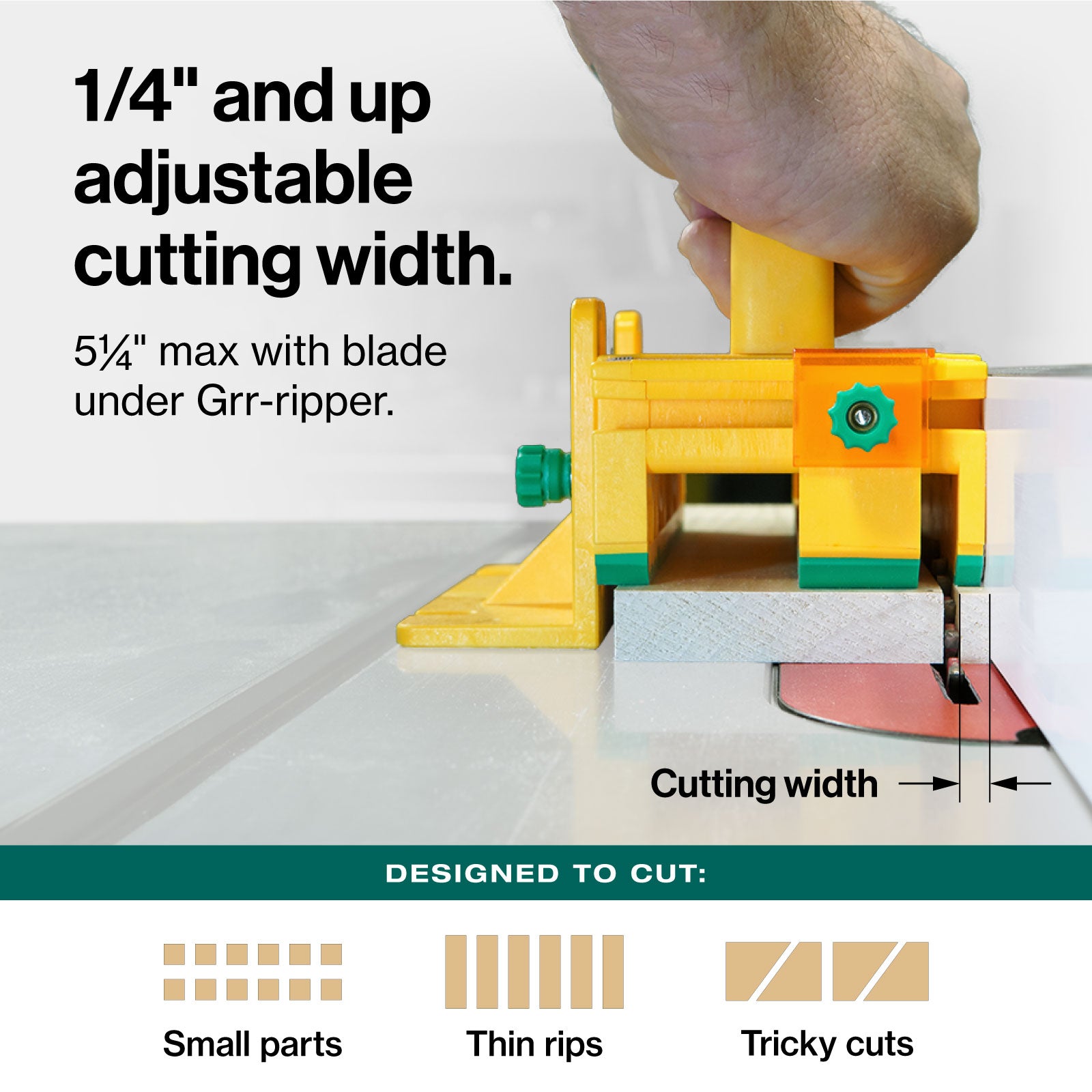 Microjig Pushblock System Grr-Ripper GR-100+ 7 - Power Tool Services