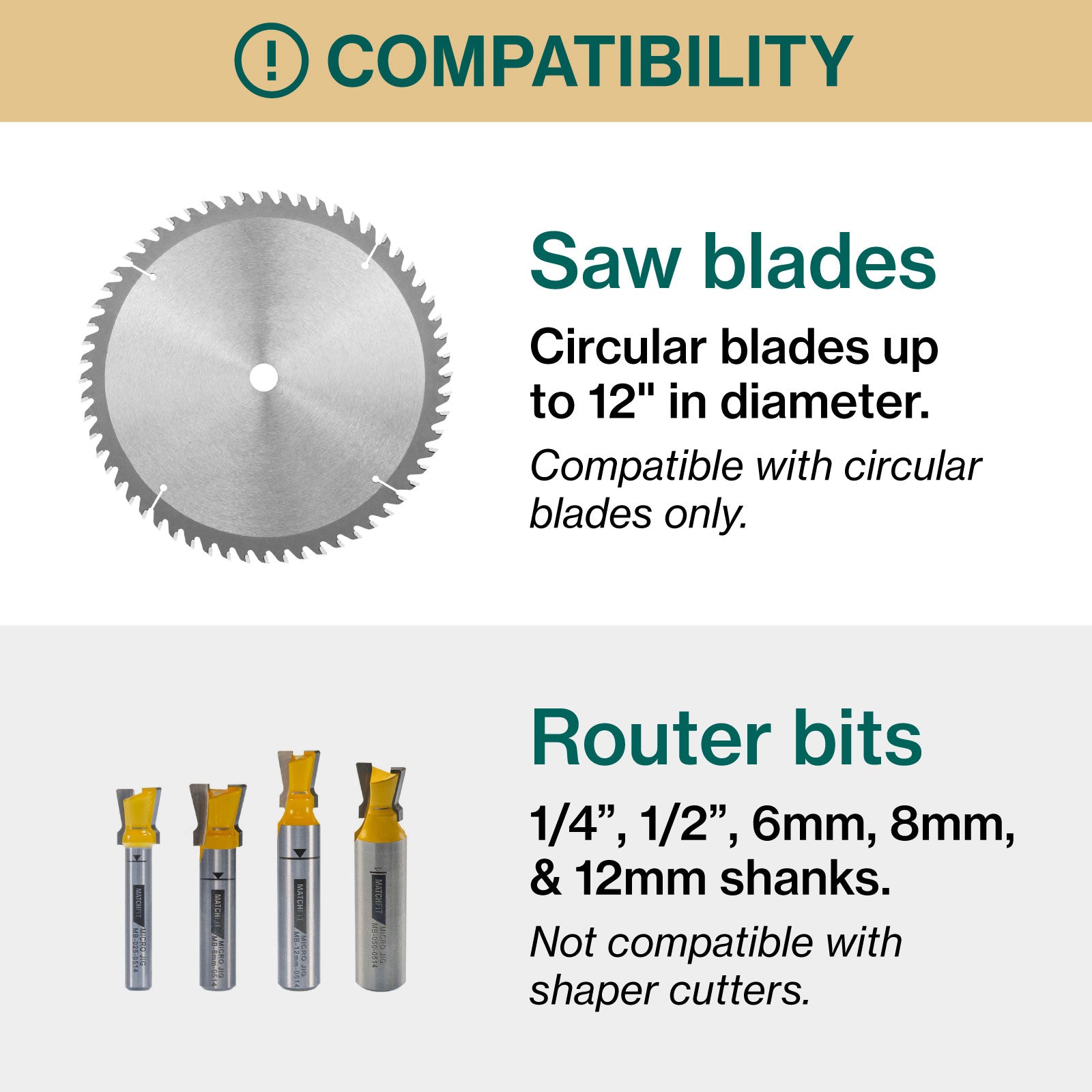 Microjig Blade and Bit Cleaning System BC-81012 8 - Power Tool Services