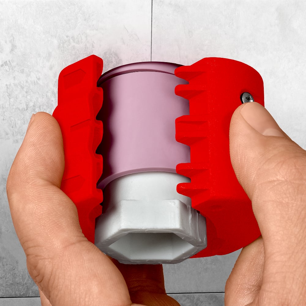 KNIPEX BiX Cutter for plastic pipes and sealing sleeves 90 22 10 BK 27 - Power Tool Services