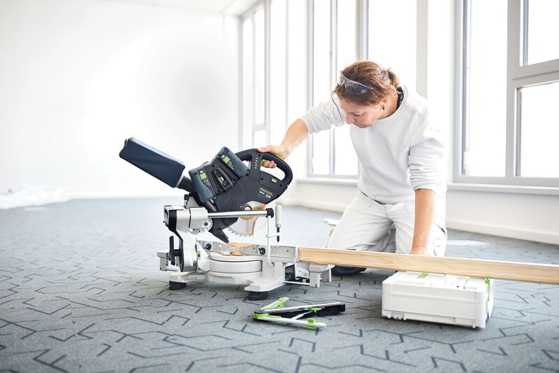 Buy Festool Cordless Mitre Saw KSC 60 EB-Basic KAPEX 577775 from Power Tool Services - Image 4 | Best Price