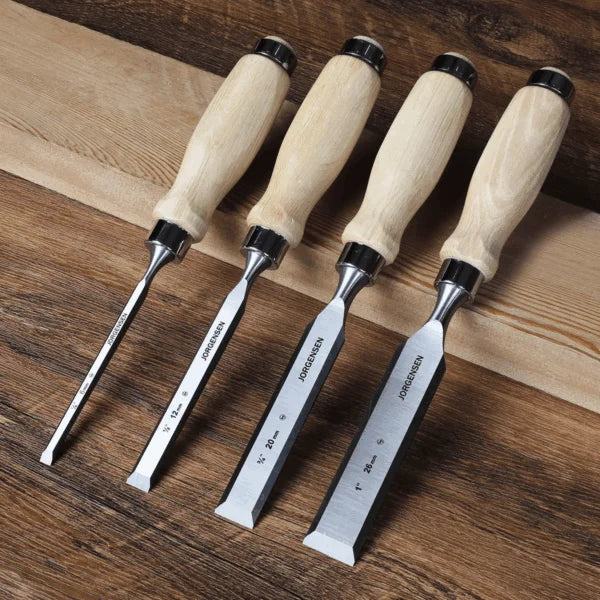 Jorgensen HSS 4-Piece Chisel Set