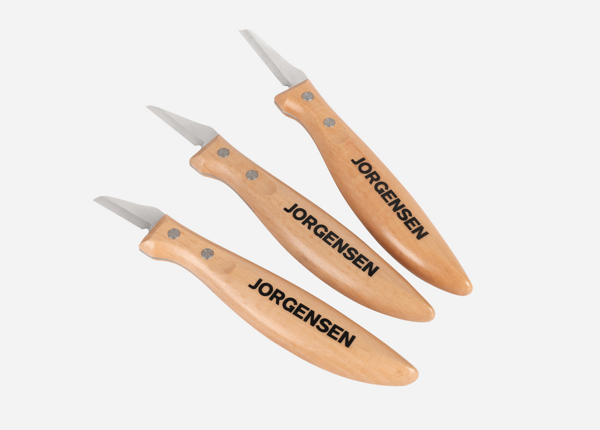 Jorgensen 3pc Whittling Knife Set