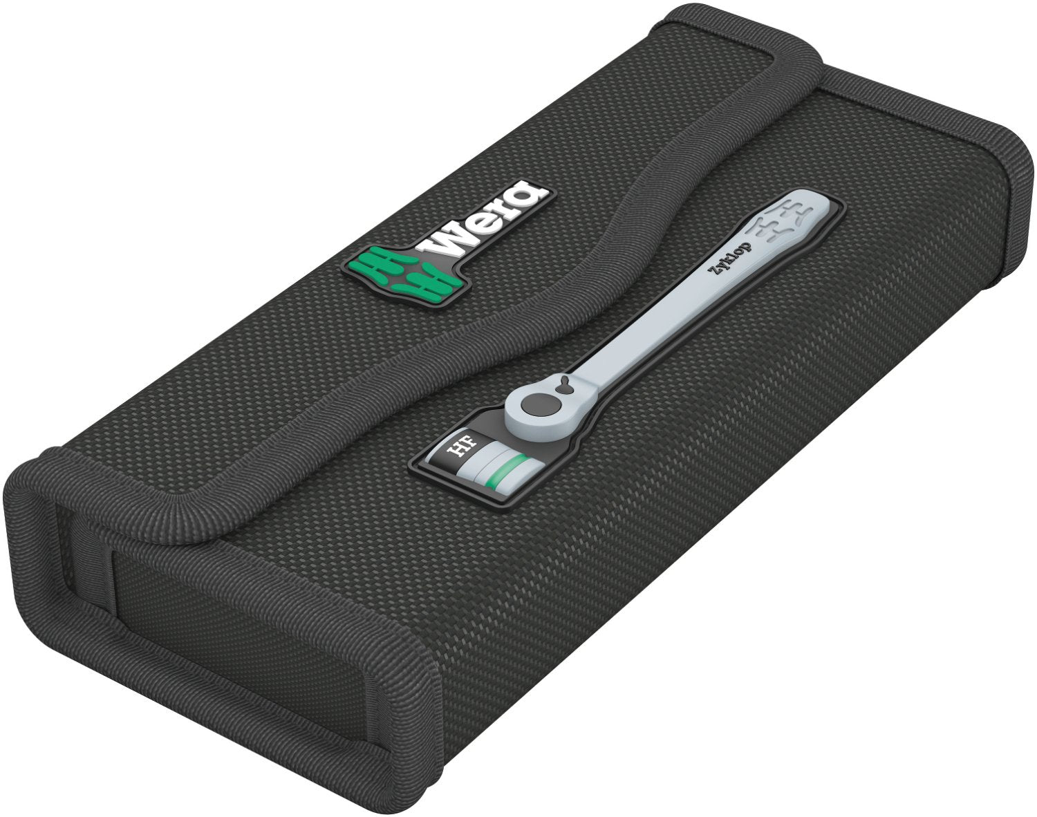 Wera 8100 SA 12 HF Zyklop Metal Ratchet Set with switch lever, 1/4" drive, metric, 13 pieces 4 - Power Tool Services