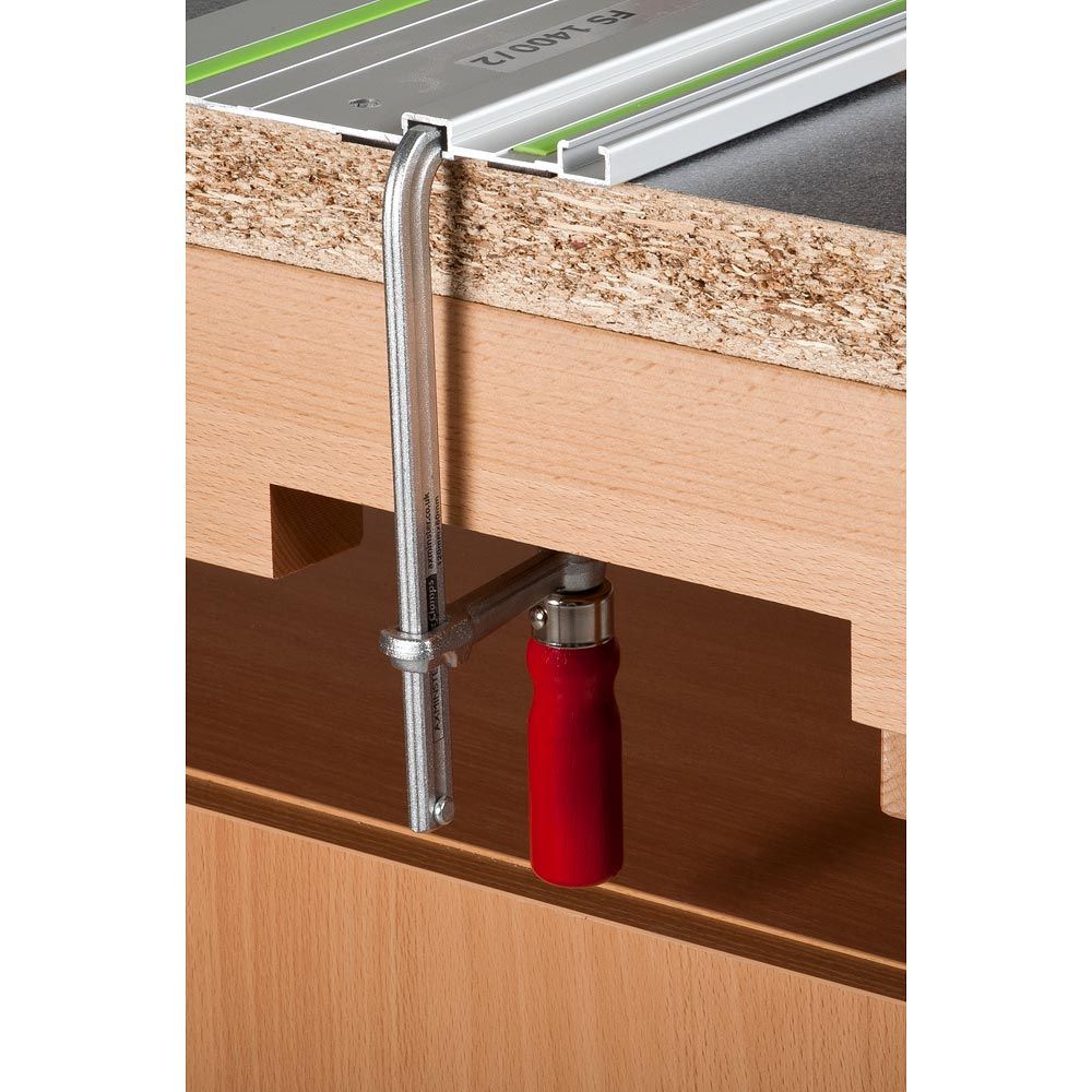 Axminster Guide Rail Clamp 160x60mm 3 - Power Tool Services