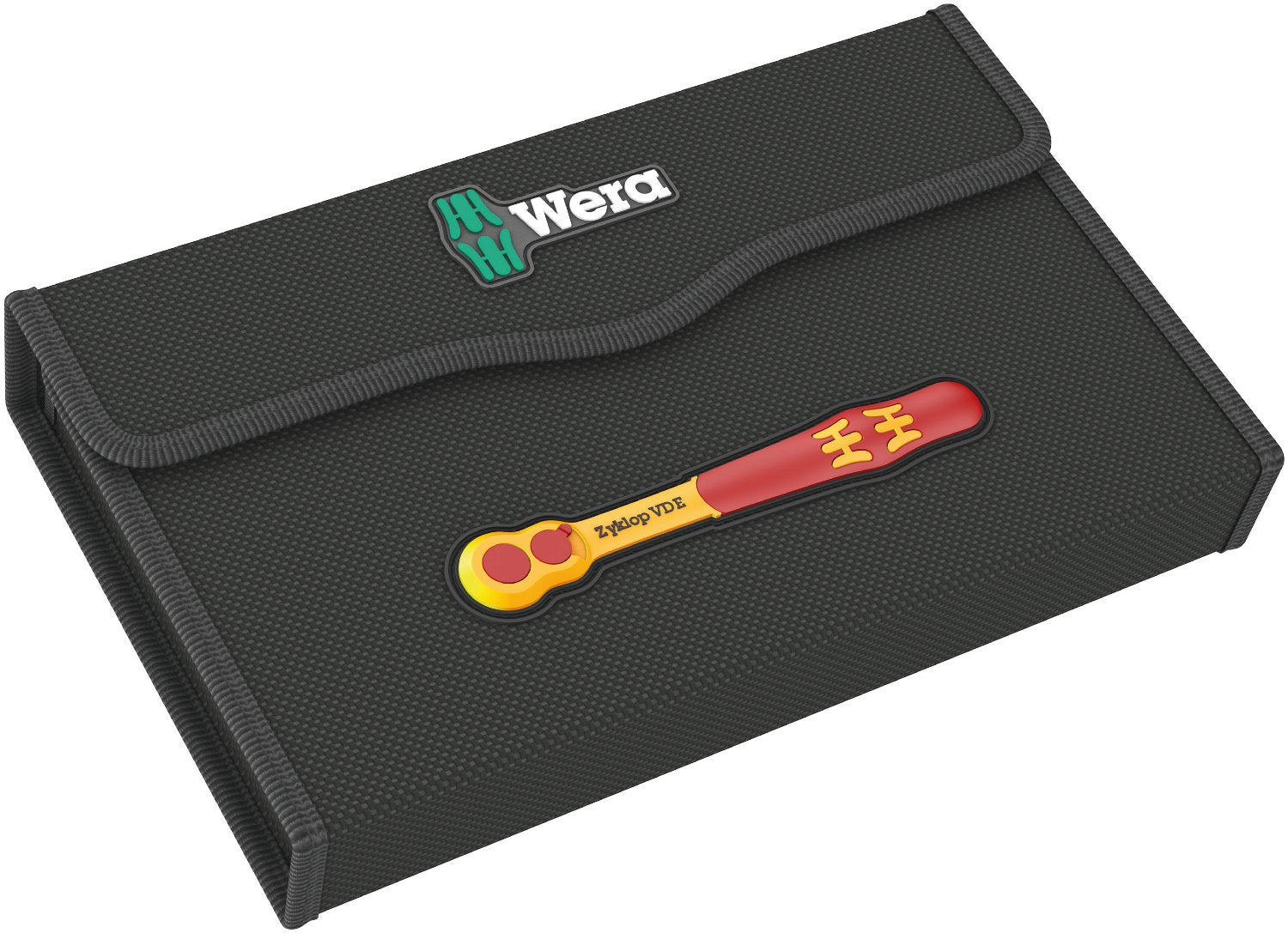 Wera 8100 SB VDE 1 Zyklop Ratchet set, insulated, switch lever, 3/8" drive, metric, 17 pieces 3 - Power Tool Services