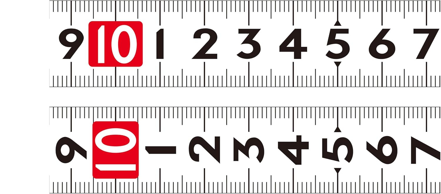 Shinwa Sokutei Convex Double Sided Metric Tape Measure 5.5m 80880