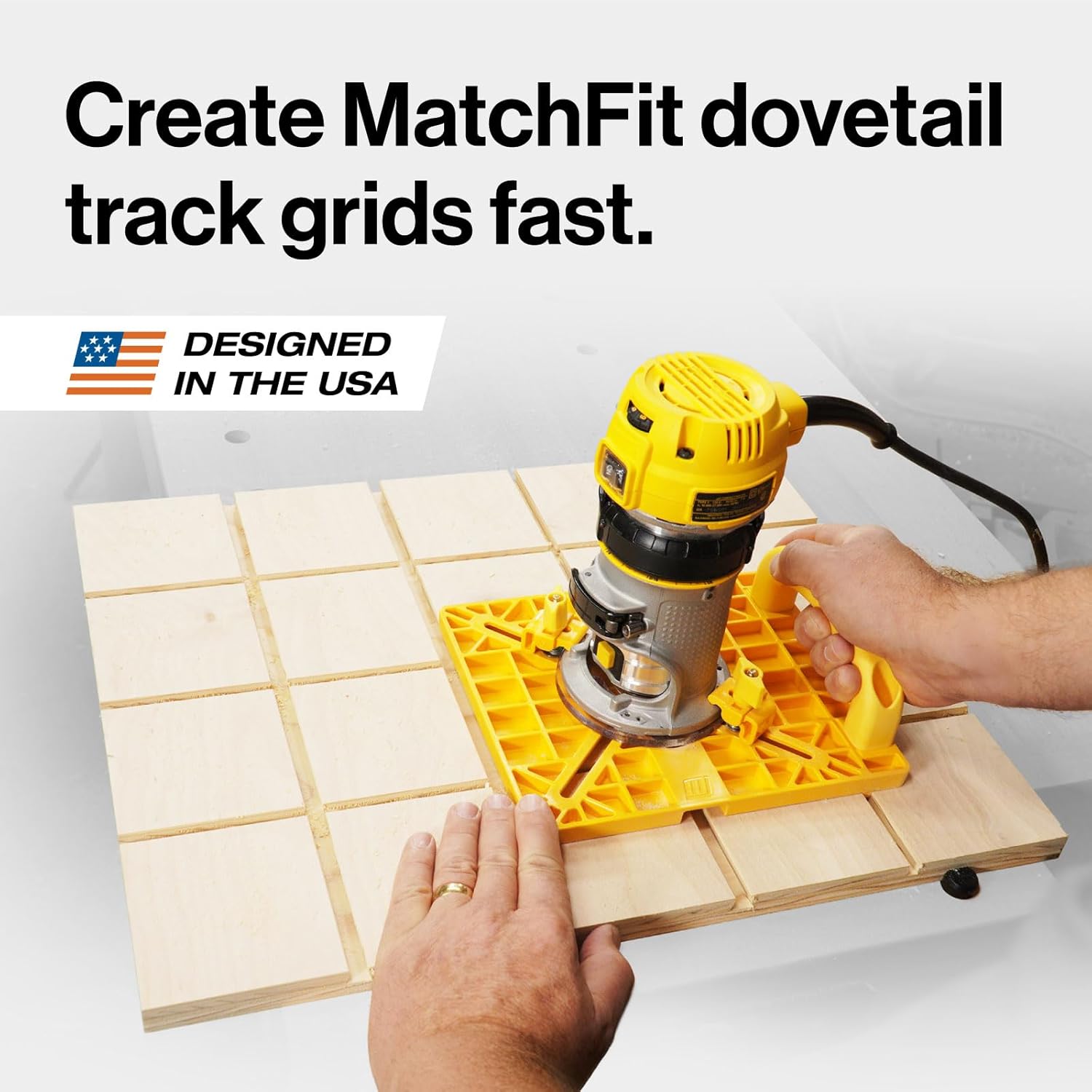 MicroJig MATCHFIT Grid Routing Guide MFRG-400-025 7 - Power Tool Services