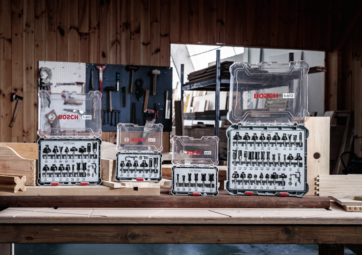 Bosch PRO Router Straight Bit, Two Flutes, Ø 3/4″ x L 49/64″, Shank 1/4″ 2608628414 7 - Power Tool Services