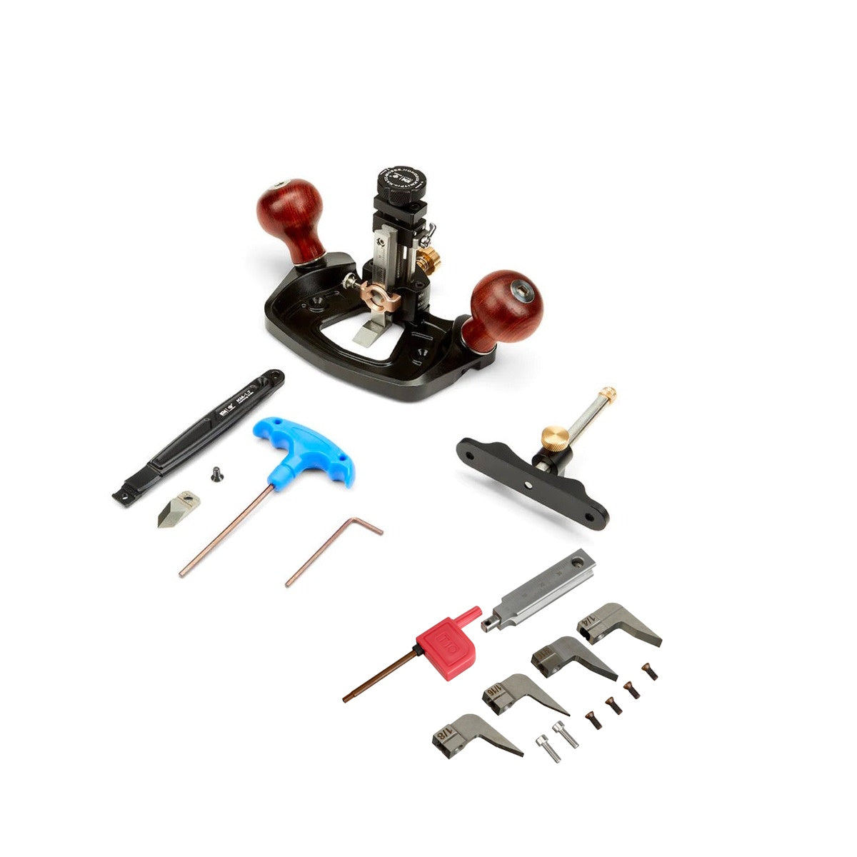 Hongdui Router Plane KM17 Pro + Narrow Blade Set 1 - Power Tool Services