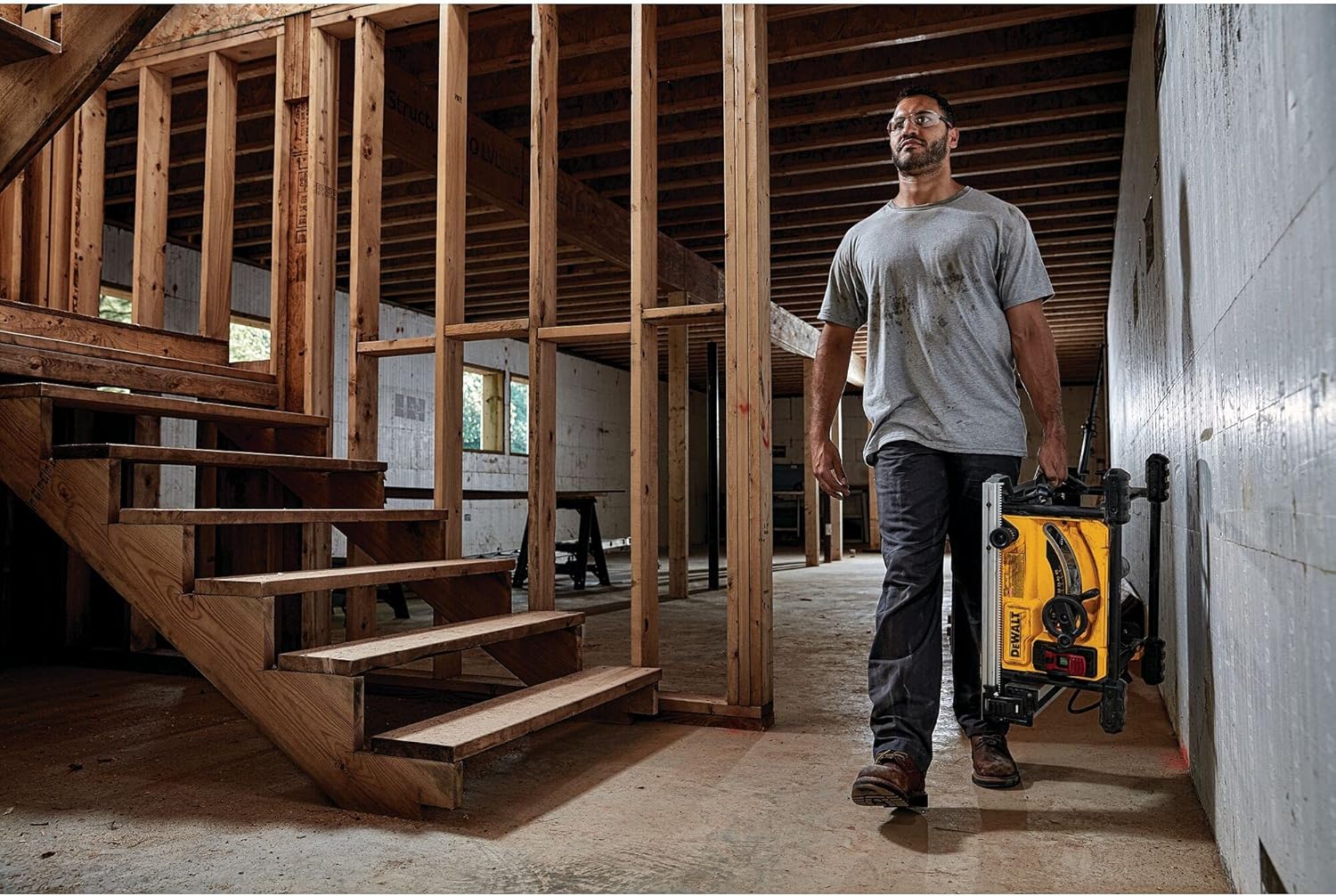 Dewalt Compact Table Saw 210mm DWE7485RS-QS 8 - Power Tool Services