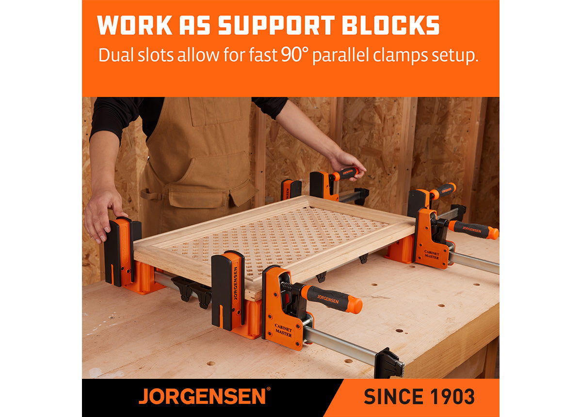 Jorgensen 3-in-1 Multi-function Support Blocks 4pc 4 - Power Tool Services