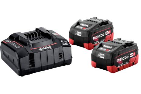 Buy Metabo | Basic Set 2 X Lihd 5.5 Ah (685122000) from Power Tool Services - Image 1 | Best Price