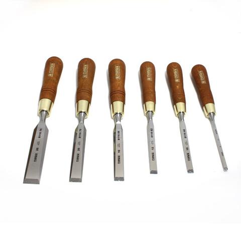 Narex Premium Bevel Edge Chisel Set of 6