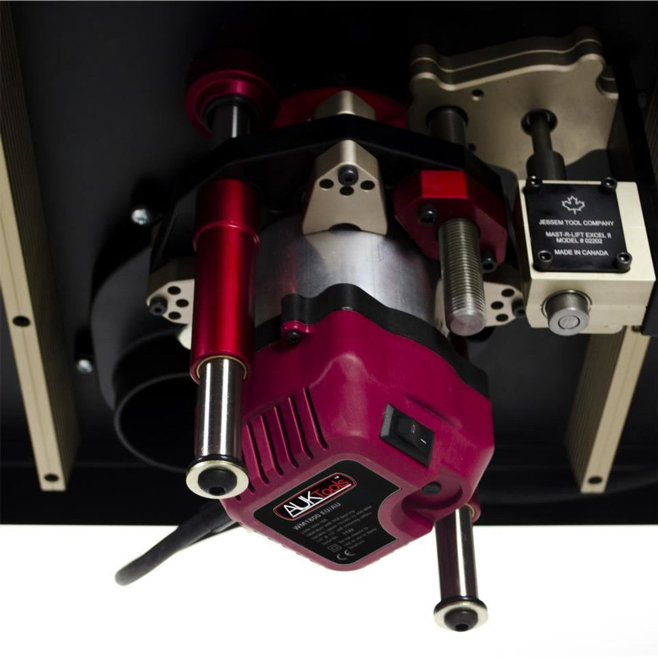 AUKTools 2400W Fixed Base Router with NVR and Remote Speed Control 6 - Power Tool Services