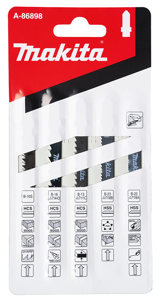 Makita | Jig Saw Blade Set | A-86898 3