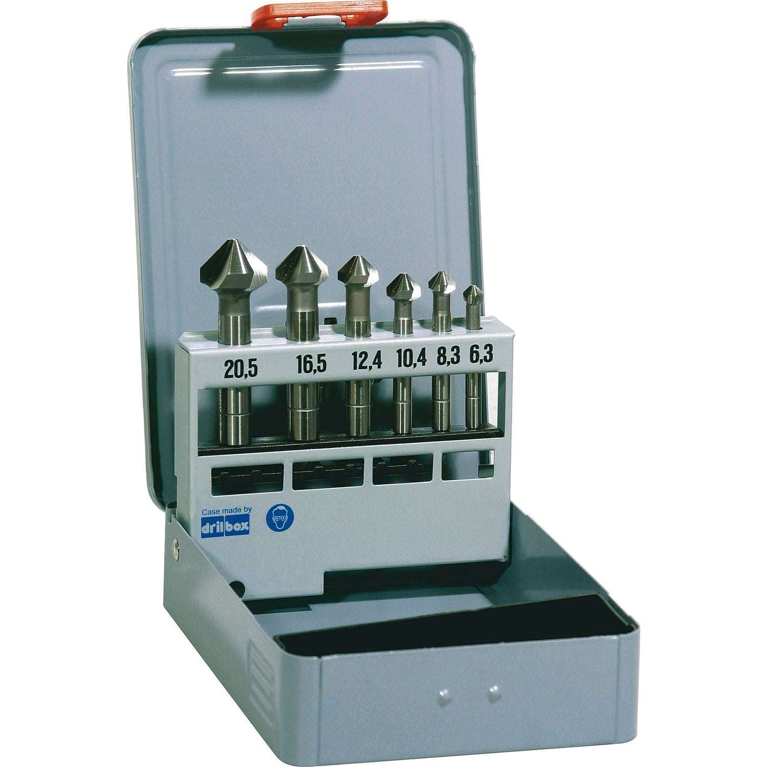 Alpen Countersink Set 6pc ALP CS6 Power Tool Services