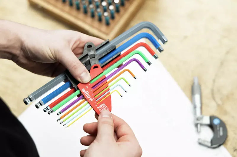 Wiha Allen L-key set in ProStar holder 46555 2 - Power Tool Services