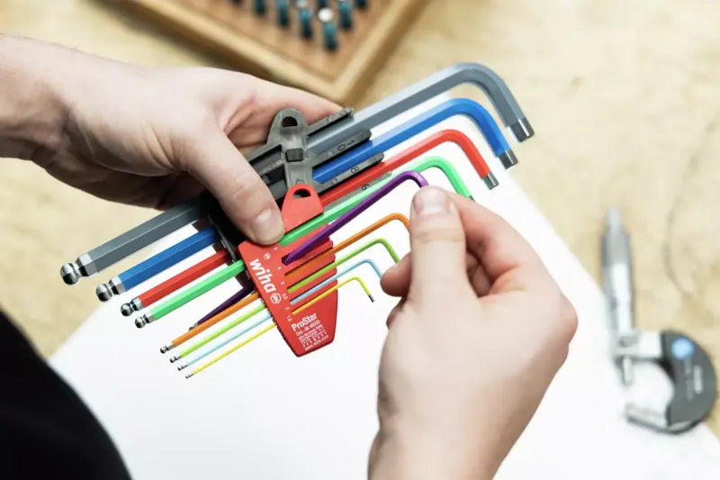 Wiha Allen L-key set in ProStar holder 46555 3 - Power Tool Services