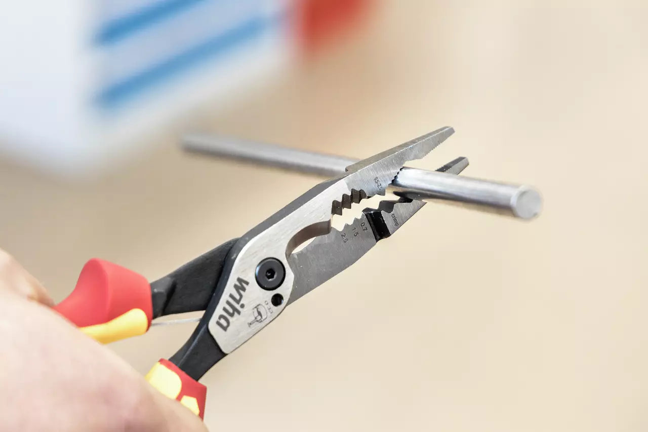 Wiha Multifunctional pliers 8 in 1 Industrial electric 45705 8 - Power Tool Services