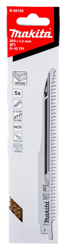 Makita | Reciprosaw Blade 203 x 1,0 mm | B-05153 3