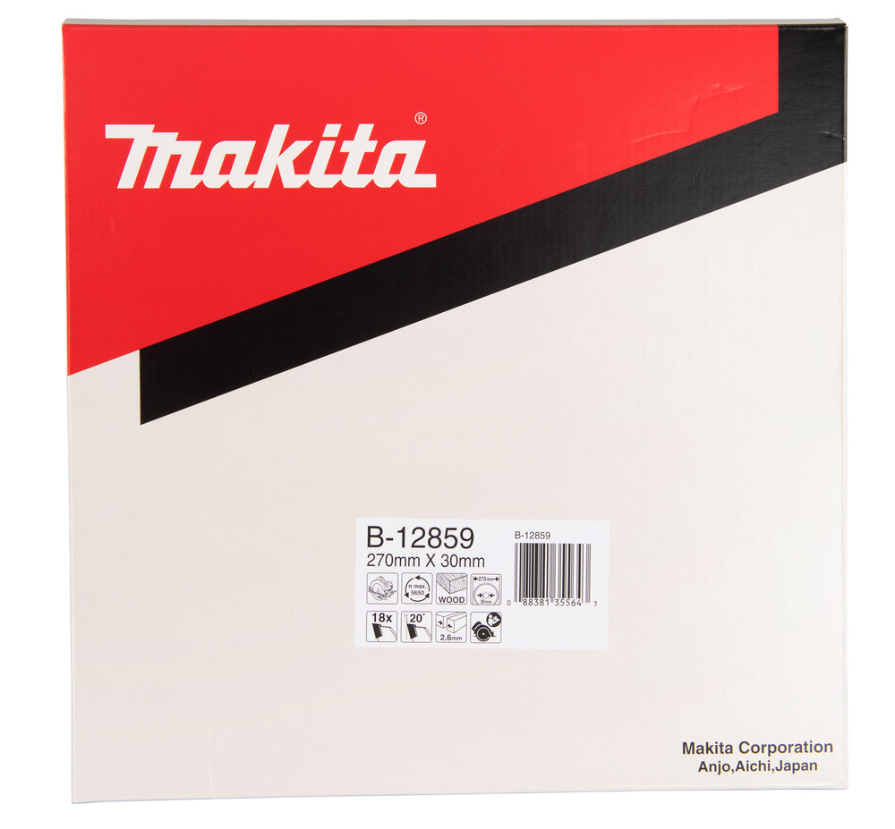 Makita | Circular saw blade, Standard T.C.T, 270 x 30 mm | B-12859 4