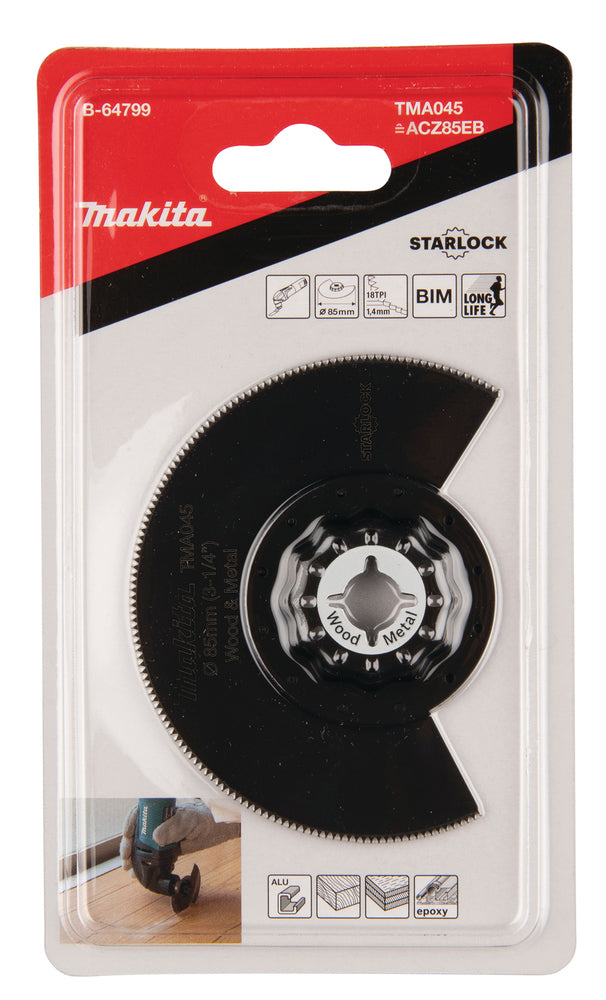 Makita | Segment Saw Blade 85 mm | B-64799 5