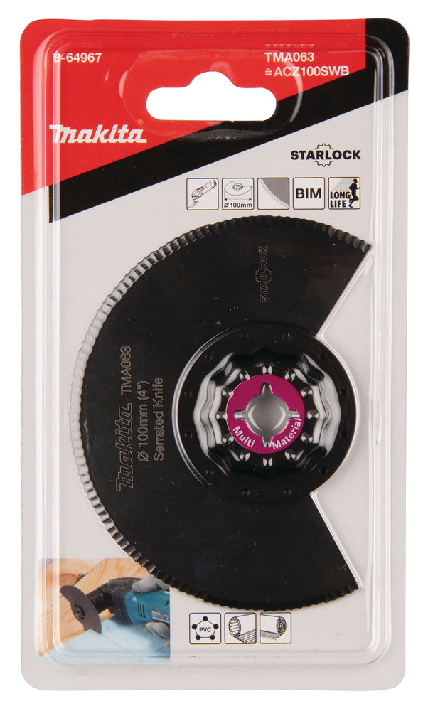 Makita | Segment Blade 100mm | B-64967 5