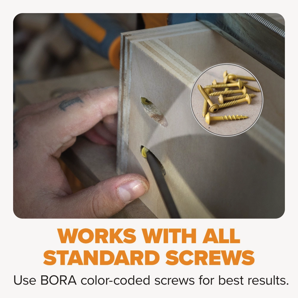 BORA Automatic Mini-Pocket Hole Jig | BR-A170301 7 - Power Tool Services