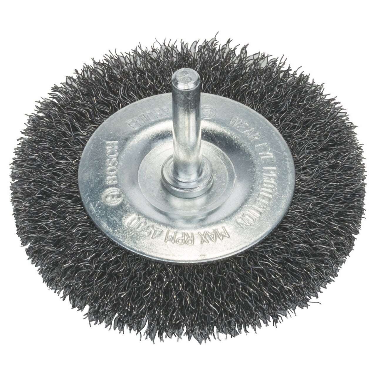 Bosch 6Mm Shank Wire Wheel 75Mm Crimped Steel 1608622015 Power Tool Services