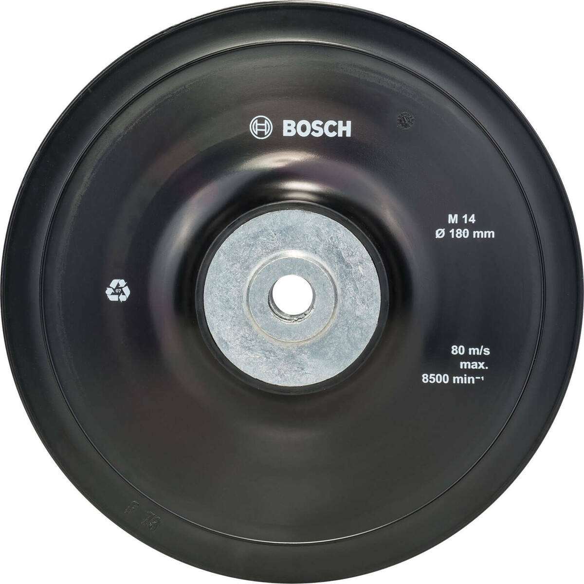 Bosch Backing pad 180 mm, 8 500 rpm 2608601209 Power Tool Services