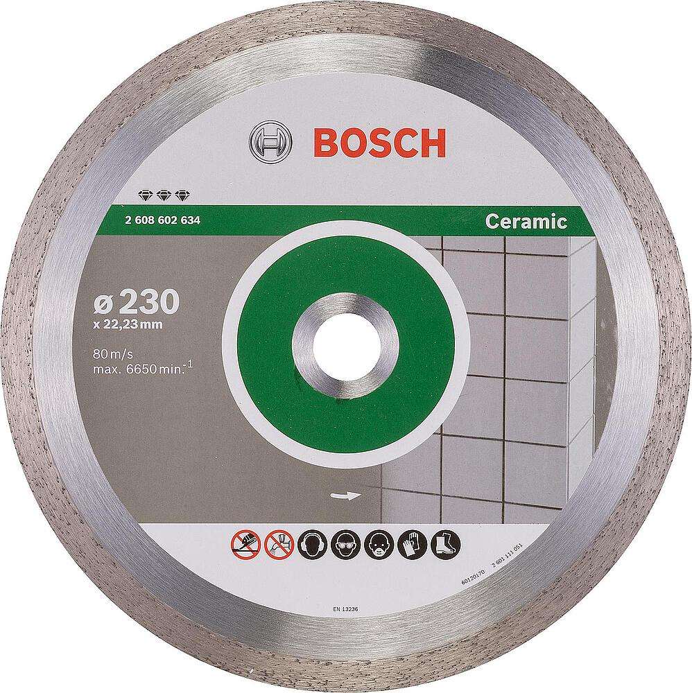 Bosch Best for Ceramic 230 x 22,23 x 2,4 x 10 2608602634 Power Tool Services