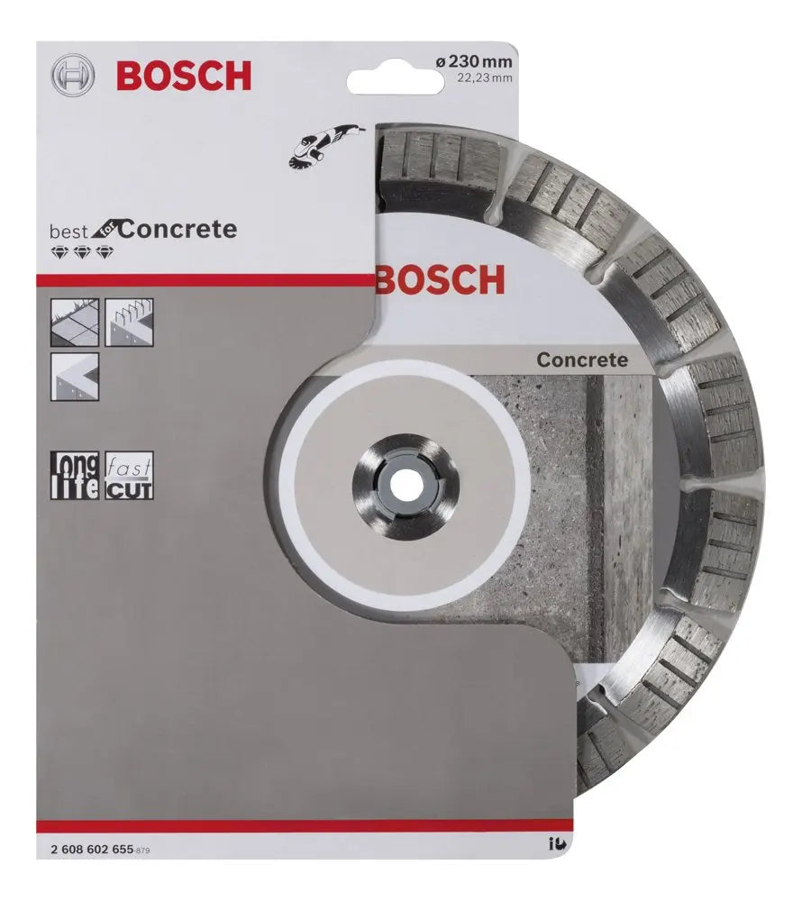 Bosch Best for Concrete 230 x 22,23 x 2,4 x 15 segmented 2608602655 Power Tool Services