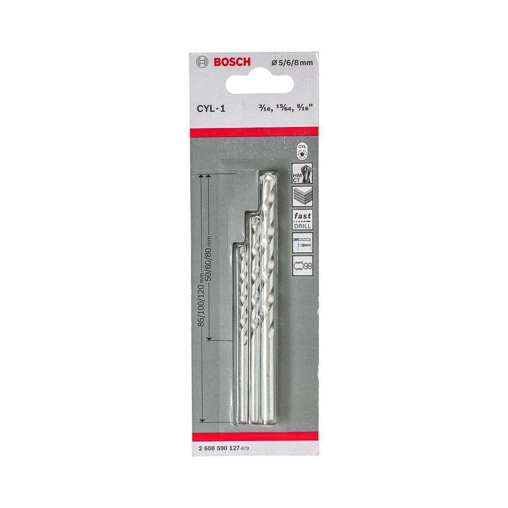 Bosch CYL-1 Masonry drill bit Set 2608590127 Power Tool Services