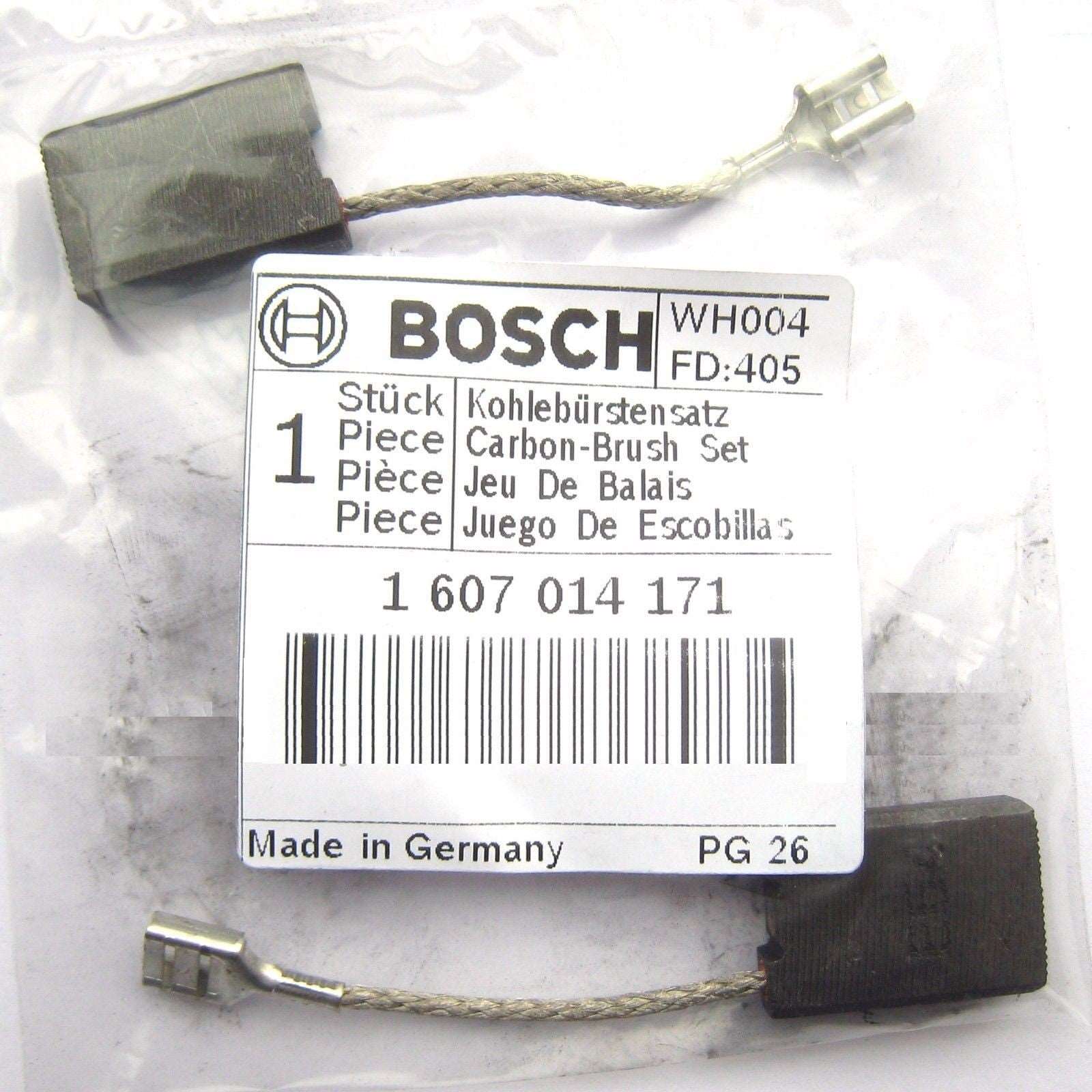 Buy Bosch Carbon Brush Set 1607014171 from Power Tool Services - Image 1 | Best Price