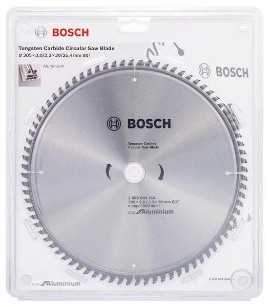 Buy Bosch Circular Saw Blade Eco for Aluminium 305mm 80T 2608644414 from Power Tool Services - Image 1 | Best Price