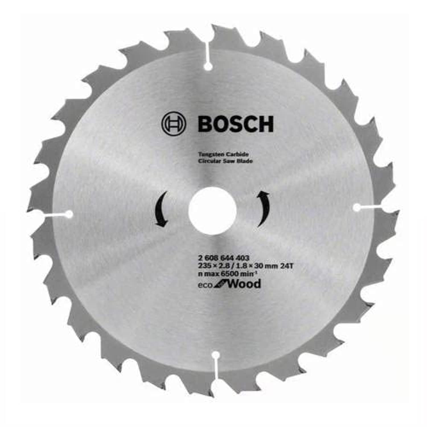Bosch Circular Saw Blade Eco for wood 235mm 24T 2608644403 Power Tool Services