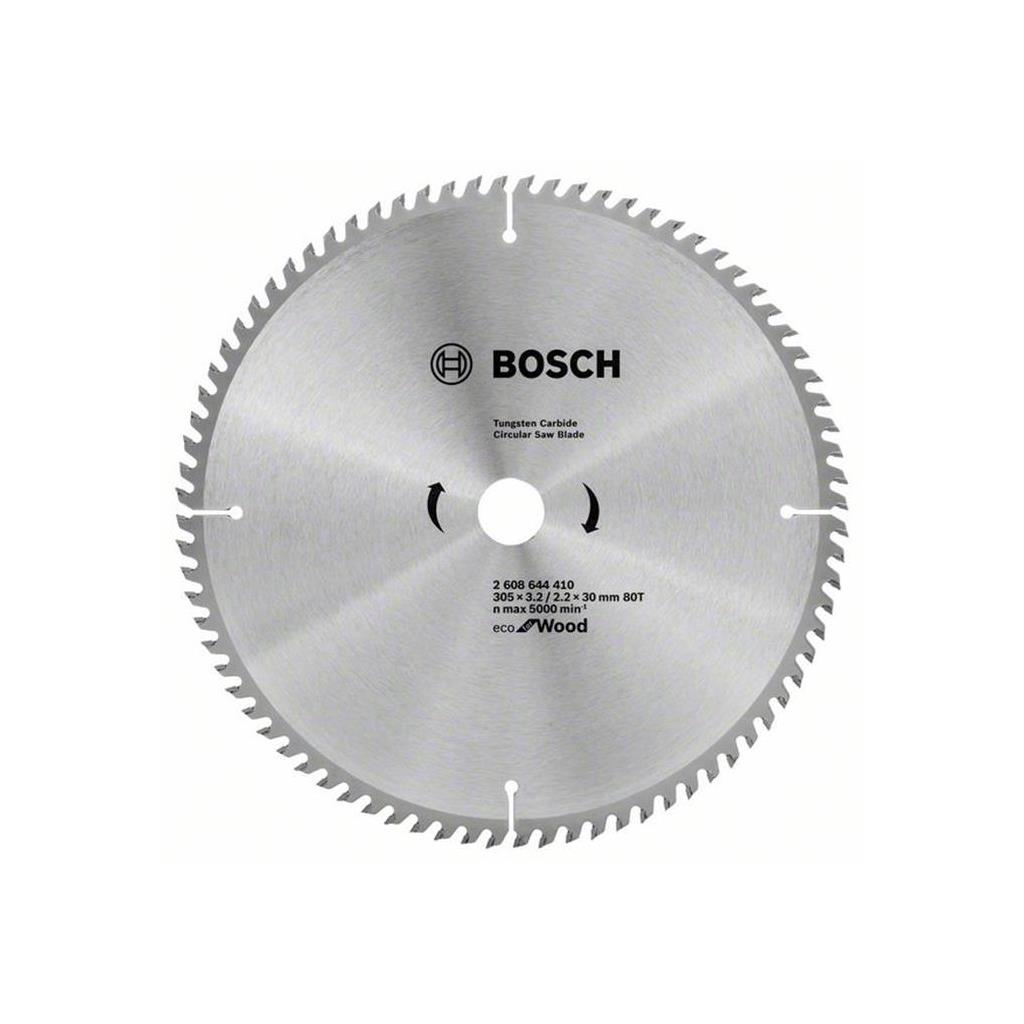 Buy Bosch Circular Saw Blade Eco for wood 305mm 80T 2608644410 from Power Tool Services - Image 2 | Best Price