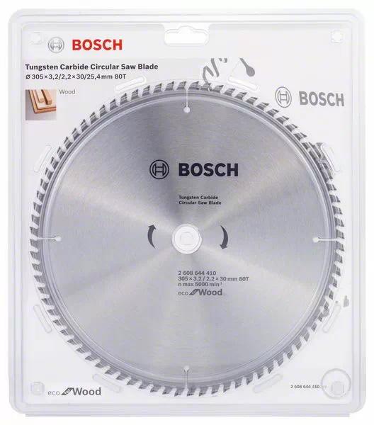 Buy Bosch Circular Saw Blade Eco for wood 305mm 80T 2608644410 from Power Tool Services - Image 1 | Best Price