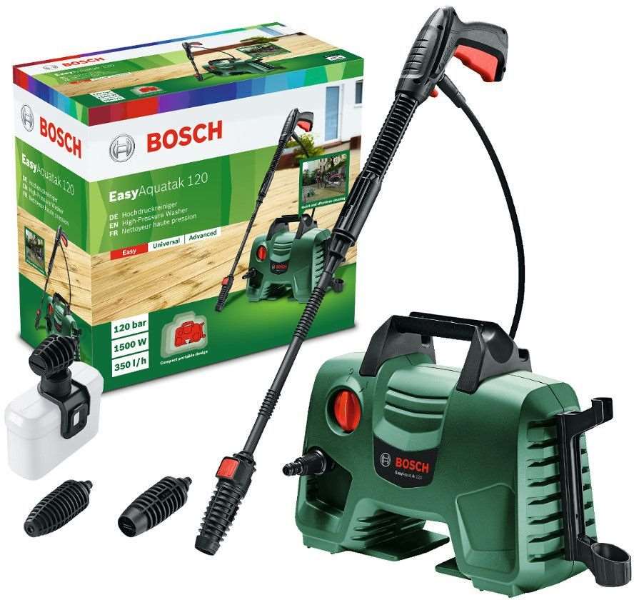 Bosch 120 bar pressure outlet washer