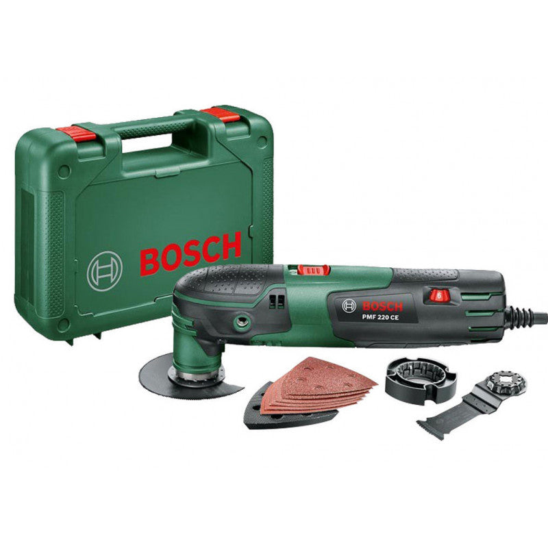 Buy Bosch DIY Pmf 220 Ce Set Multifunction Tool from Power Tool Services - Image 1 | Best Price